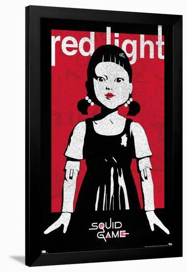 Netflix Squid Game - Red Light-null-Framed Standard Poster