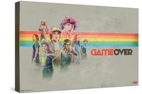 Netflix Stranger Things 3 - Game Over-Trends International-Stretched Canvas