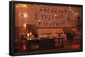 Netflix Stranger Things - Alphabet-Trends International-Framed Poster