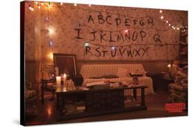 Netflix Stranger Things - Alphabet-Trends International-Stretched Canvas