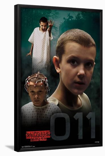 Netflix Stranger Things - Eleven-Trends International-Framed Poster