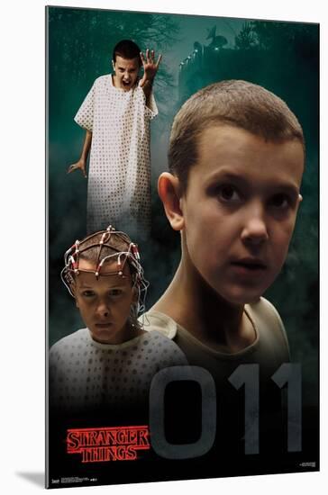 Netflix Stranger Things - Eleven-Trends International-Mounted Poster