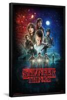 Netflix Stranger Things - One Sheet-Trends International-Framed Poster