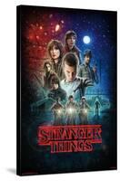 Netflix Stranger Things - One Sheet-Trends International-Stretched Canvas