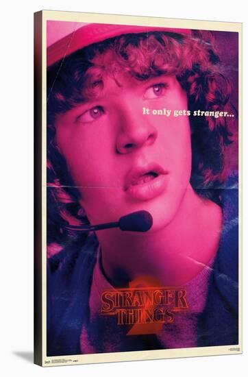 Netflix Stranger Things: Season 2 - Dustin-Trends International-Stretched Canvas