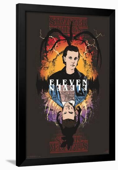 Netflix Stranger Things: Season 2 - Eleven Flip-Trends International-Framed Poster