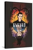 Netflix Stranger Things: Season 2 - Eleven Flip-Trends International-Stretched Canvas