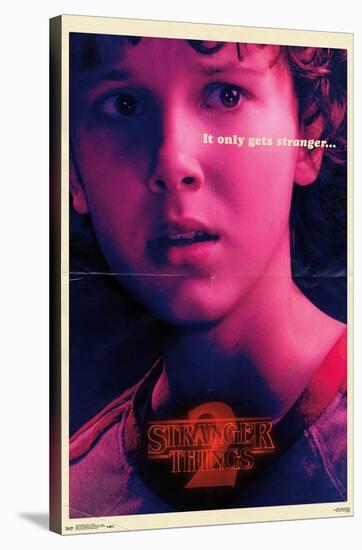 Netflix Stranger Things: Season 2 - Eleven-Trends International-Stretched Canvas