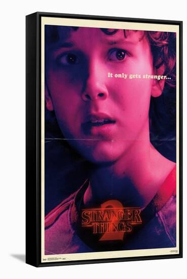 Netflix Stranger Things: Season 2 - Eleven-Trends International-Framed Stretched Canvas