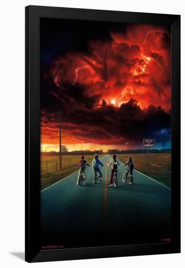 Netflix Stranger Things: Season 2 - Key Art-Trends International-Framed Poster