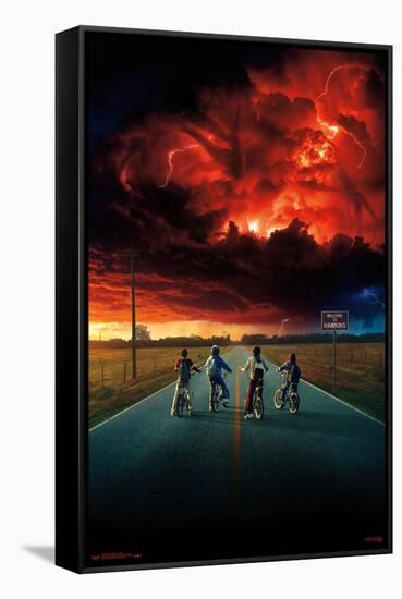 Netflix Stranger Things: Season 2 - Key Art-Trends International-Framed Stretched Canvas