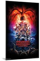 Netflix Stranger Things: Season 2 - One Sheet-Trends International-Mounted Poster