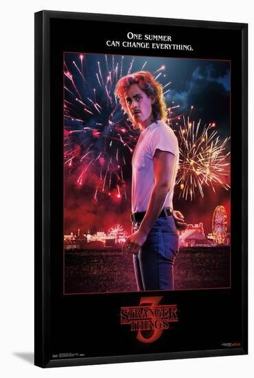 Netflix Stranger Things: Season 3 - Billy-Trends International-Framed Poster