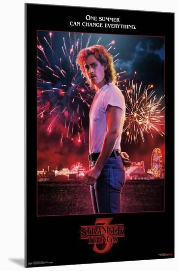 Netflix Stranger Things: Season 3 - Billy-Trends International-Mounted Poster