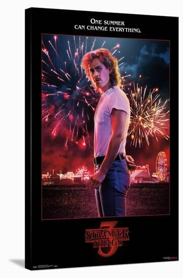 Netflix Stranger Things: Season 3 - Billy-Trends International-Stretched Canvas