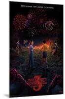 Netflix Stranger Things: Season 3 - Key Art-Trends International-Mounted Poster