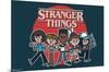 Netflix Stranger Things: Season 4 - Animated Group-Trends International-Mounted Poster