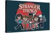Netflix Stranger Things: Season 4 - Animated Group-Trends International-Stretched Canvas