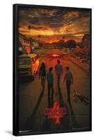 Netflix Stranger Things: Season 4 - California Teaser One Sheet-Trends International-Framed Poster