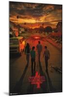 Netflix Stranger Things: Season 4 - California Teaser One Sheet-Trends International-Mounted Poster