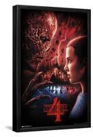 Netflix Stranger Things: Season 4 - Face Off One Sheet-Trends International-Framed Poster