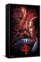 Netflix Stranger Things: Season 4 - Face Off One Sheet-Trends International-Framed Stretched Canvas