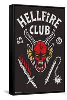 Netflix Stranger Things: Season 4 - Hellfire Club-Trends International-Framed Stretched Canvas