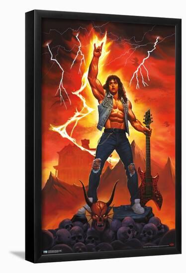 Netflix Stranger Things: Season 4 - Rock On-Trends International-Framed Poster