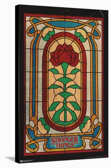 Netflix Stranger Things: Season 4 - Stained Glass-Trends International-Stretched Canvas