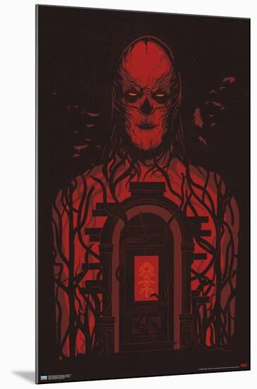 Netflix Stranger Things: Season 4 - Vecna Door-Trends International-Mounted Poster