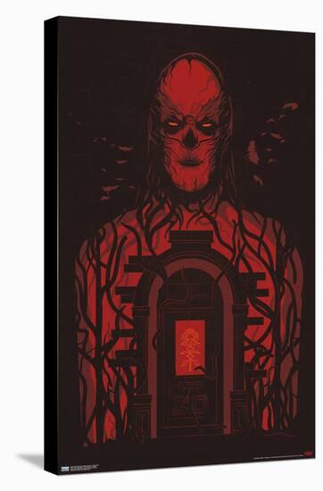 Netflix Stranger Things: Season 4 - Vecna Door-Trends International-Stretched Canvas