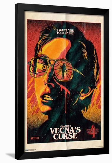 Netflix Stranger Things: Season 4 - Vecna's Curse-Trends International-Framed Poster