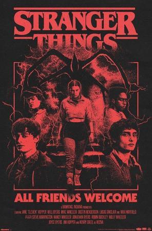 Netflix Stranger Things: Season 5 (2025) - All Friends Prints