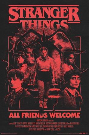 Netflix Stranger Things: Season 5 (2025) - All Friends Prints