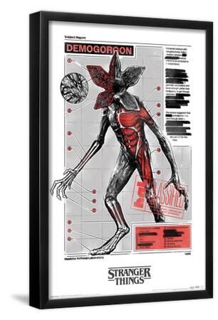 Trends International Netflix Stranger Things: Season 5 (2025) - Demogorgon Classified Unframed Wall Poster Prints - View #7