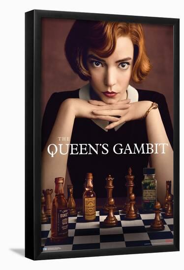 Netflix The Queen's Gambit - Key Art-Trends International-Framed Poster