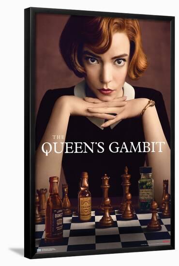 Netflix The Queen's Gambit - Key Art-Trends International-Framed Poster