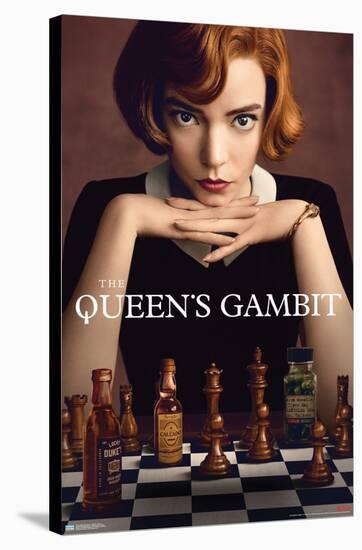 Netflix The Queen's Gambit - Key Art-Trends International-Stretched Canvas