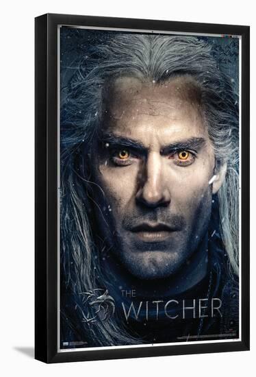 Netflix The Witcher - Closeup-Trends International-Framed Poster