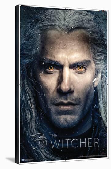 Netflix The Witcher - Closeup-Trends International-Stretched Canvas