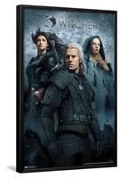 Netflix The Witcher - Key Art-Trends International-Framed Poster