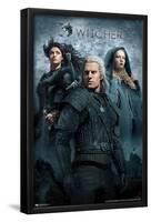 Netflix The Witcher - Key Art-Trends International-Framed Poster