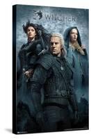 Netflix The Witcher - Key Art-Trends International-Stretched Canvas