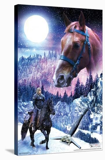 Netflix The Witcher Season 2 - Roach-Trends International-Stretched Canvas