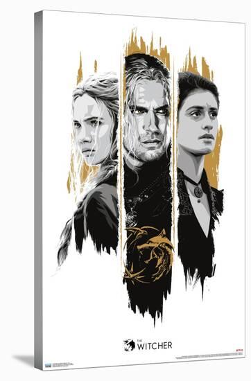 Netflix The Witcher Season 2 - Trio-Trends International-Stretched Canvas