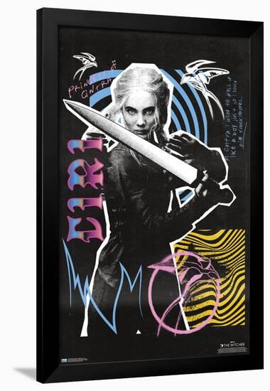 Netflix The Witcher: Season 3 - Ciri-Trends International-Framed Poster