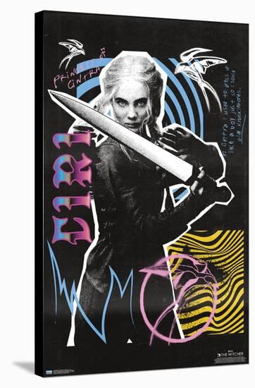 Netflix The Witcher: Season 3 - Ciri-Trends International-Stretched Canvas