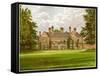 Nether Hall, Suffolk, Home of the Greene Family, C1880-AF Lydon-Framed Stretched Canvas