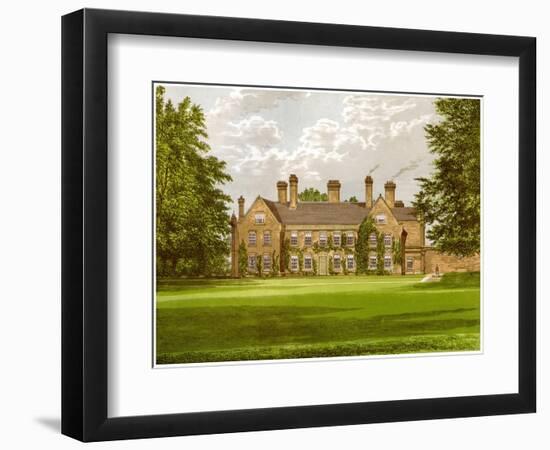 Nether Hall, Suffolk, Home of the Greene Family, C1880-AF Lydon-Framed Premium Giclee Print