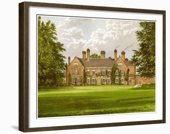 Nether Hall, Suffolk, Home of the Greene Family, C1880-AF Lydon-Framed Giclee Print